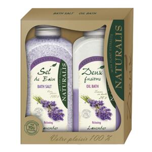 Naturalis Bath Lavender dárková sada do koupele, 2ks