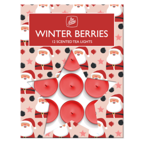 PanAroma vonné čajové svíčky Winter Berries 12ks