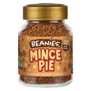 Beanies ochucená instantní káva Mince Pie 50g