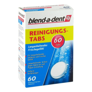 Blend-a-dent čistící tablety na zubní protézy 60ks