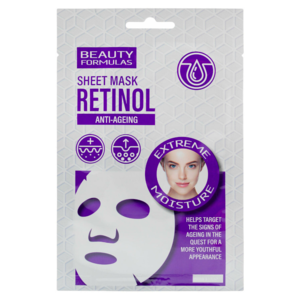 Beauty Formulas vyživující plátýnková maska s Retinolem 1ks