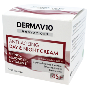 DERMA V10 kombinovaný Anti Ageing denní i noční krém s Retinolem 50ml