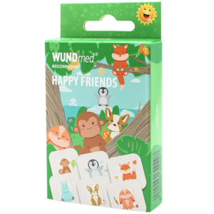 WUNDmed Dětské náplasti Happy Friends 10ks