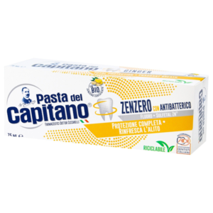 Pasta del Capitano italská zubní pasta s BIO zázvorem 75ml