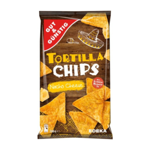 GG Tortilla chips s Nacho sýrem 300g
