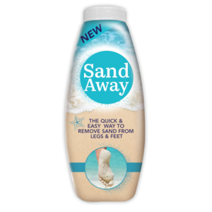Sand Away pudr na odstranění písku z nohou 226g