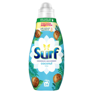 Surf koncentrovaný univerzální prací gel vůně Cocconut Bliss 24PD