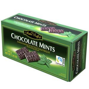Chocolate Mints Hořké čokoládové plátky s mátovou náplní 200g