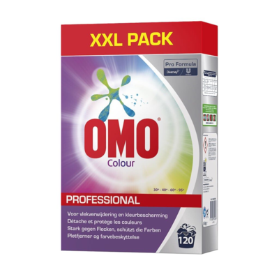 OMO Professional Color XXL prací prášek na barevné prádlo 130PD 8,4kg