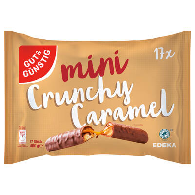 GG Čokoládové mini tyčinky s karamelem 400g