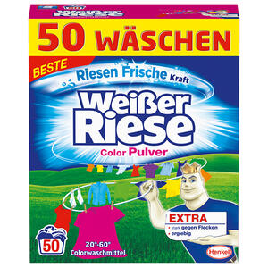 Weisser Riese německý prací prášek na barevné prádlo 50PD 2,75kg