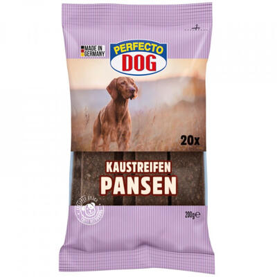 Perfecto Dog plátky hovězí s hovězm bachorem 20 ks / 200g