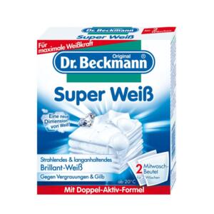 Dr. Beckmann Super bělící šáčky na prádlo extra silné 2x40g