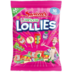 Swizzels Luscious Lollies mix oblíbených anglických lízátek 16ks