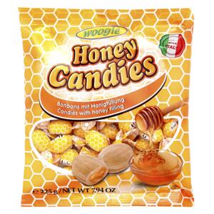 Honey Candies - bonbóny s medovou náplní 225g
