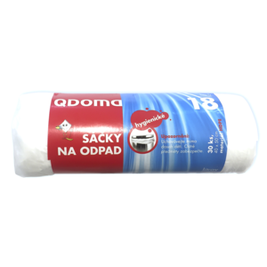 Sáčky na odpad hygienické, bílé 18 litrů HDPE 30ks