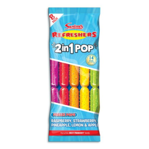 Swizzels Refreshers směs na přípravu ovocné vodové zmrzliny 8x75ml