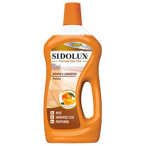 Sidolux Premium na dřevěné a laminátové podlahy - pomerančový olej 750ml