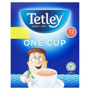 Tetley one cup černý čaj 72 sáčků 144g