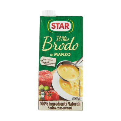 Brodo Star italský hovězí vývar v tetrapacku 1l