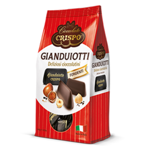 CRISPO Gianduiotti čokoládové pralinky s lískovými ořechy 140g