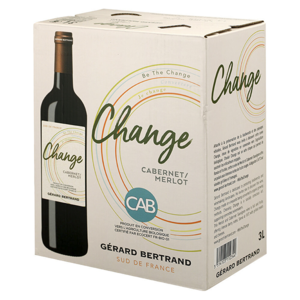 Francouzské víno Change Gerard Bertreand Cabernet/Merlot box 3l