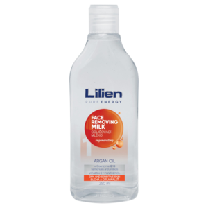 Lilien odličovací pleťové mléko Arganový olej 250ml