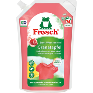 Frosch prací gel na barevné prádlo Granátové jablko 24PD 1,8l