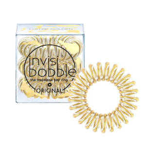 InvisiBobble Original sada gumiček do vlasů barva Gold 3ks