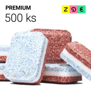Tablety do myčky PREMIUM s fólií 500 ks