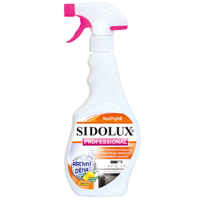 Sidolux professional aktivní pěna na kuchyně 500ml