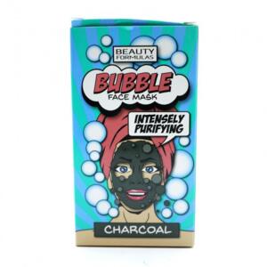 Beauty Formulas, detoxikační Bubble Mask Charcoal, 1Ks