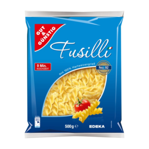 GG Fusilli italské těstoviny 500g
