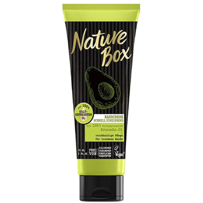 Nature Box krém na ruce s avokádovým olejem za studena lisovaným 75ml