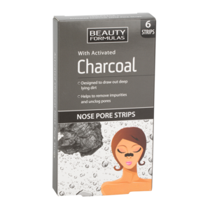 Charcoal pore strips čistící proužky na nos 6ks