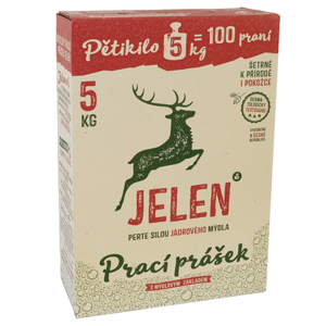 JELEN mýdlový prací prášek univerzál 5kg 100PD