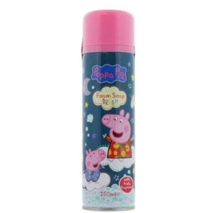 Peppa Pig Pěnové tvarovatelné mýdlo do sprchy nebo koupele s ovocnou vůní 250ml