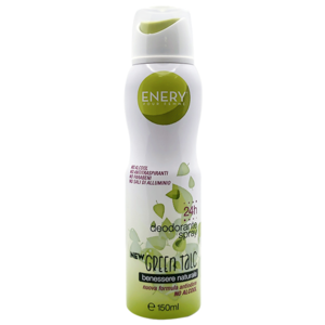 Energy DEO italský dámský deodorant Green Talco 150ml
