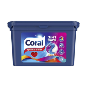 Coral prací kapsle Optimal Color 3v1 18PD 486g
