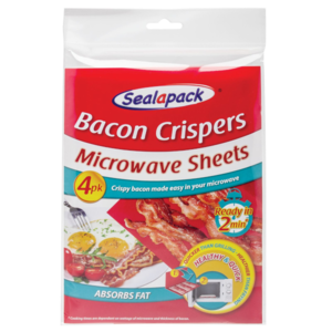Sealapack Bacon Crispers Podložky pro přípravu slaniny v mikrovlnce 4ks