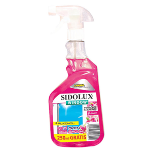 Sidolux Nano Code Čistič oken s vůní květin 500ml +250ml ZDARMA