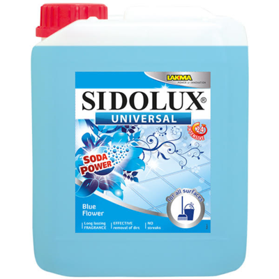 Sidolux Universal Modré květiny 5l