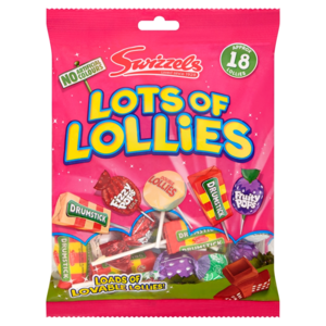Swizzels Lollies mix oblíbených anglických lízátek 180g