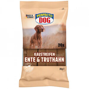 Perfecto Dog plátky krůta + kachna 20 ks / 200g