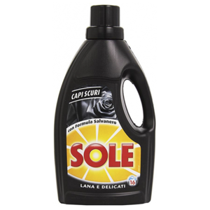 SOLE prací gel na jemné černé prádlo 1l 16PD