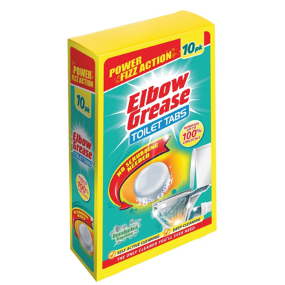 Elbow Grease vonné pěnící a čistící tablety do WC Eucalyptus 10ks