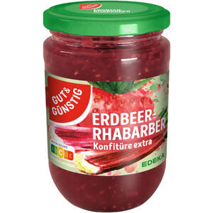 GG Jahodovo Rebarborový džem 50% ovoce 450g