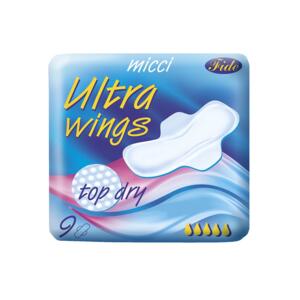Dámské vložky Micci Ultra Wings Normal Plus, 9Ks