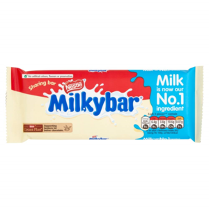 Milkybar anglická čokoláda z plnotučného mléka 90g