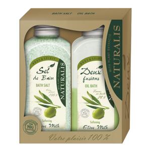 Naturalis Bath Olive Milk dárková sada do koupele